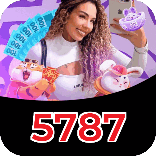 Plataforma 5787 mostrando interface moderna, jogos certificados e recursos de segurança licenciados